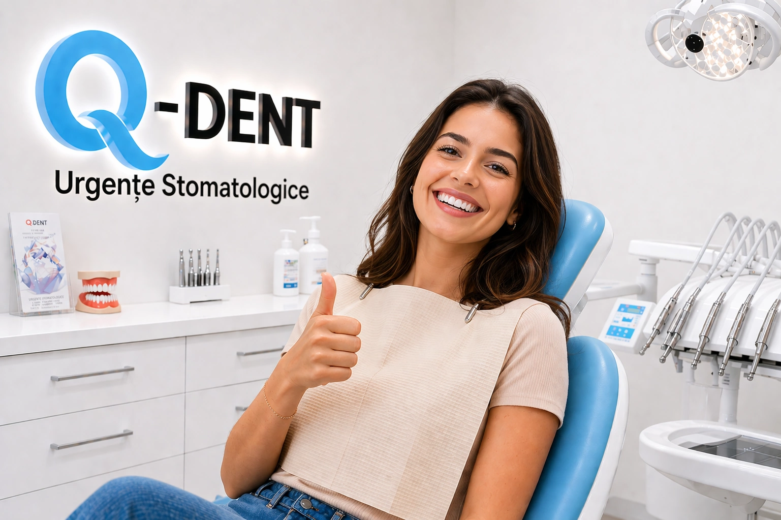 Urgențe stomatologice la Q-DENT Sector 1 București – tratament rapid pentru dureri dentare.