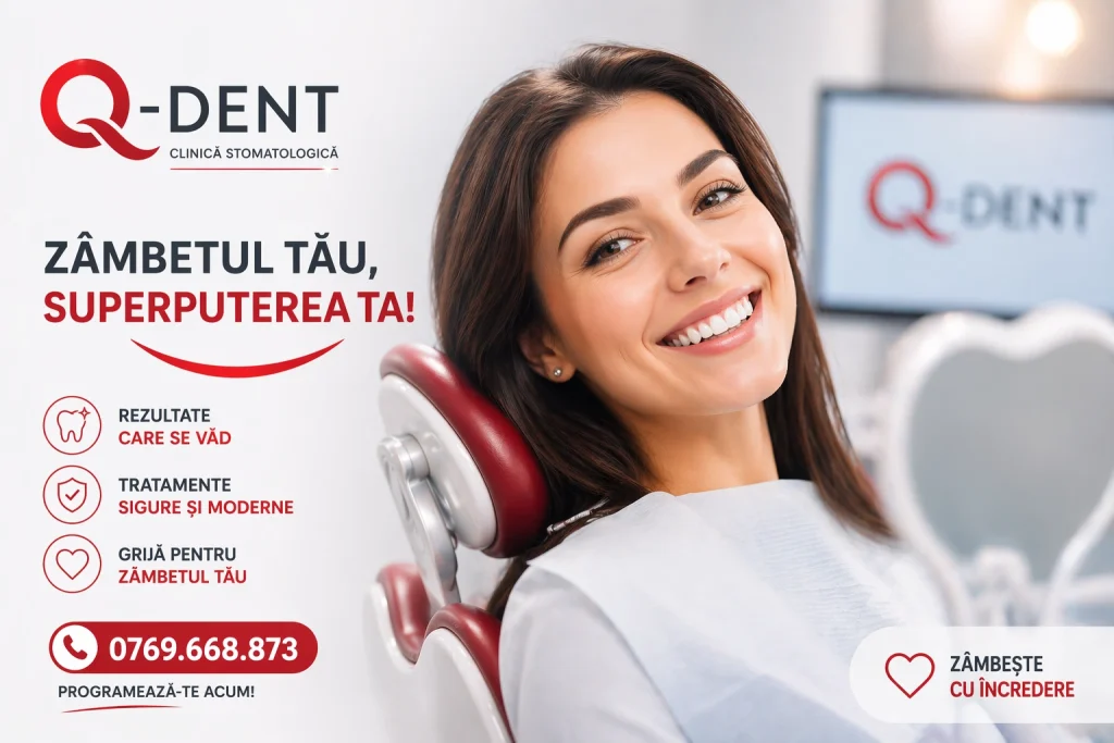 Urgențe stomatologice Sector 1 București – tratament rapid la Q-DENT